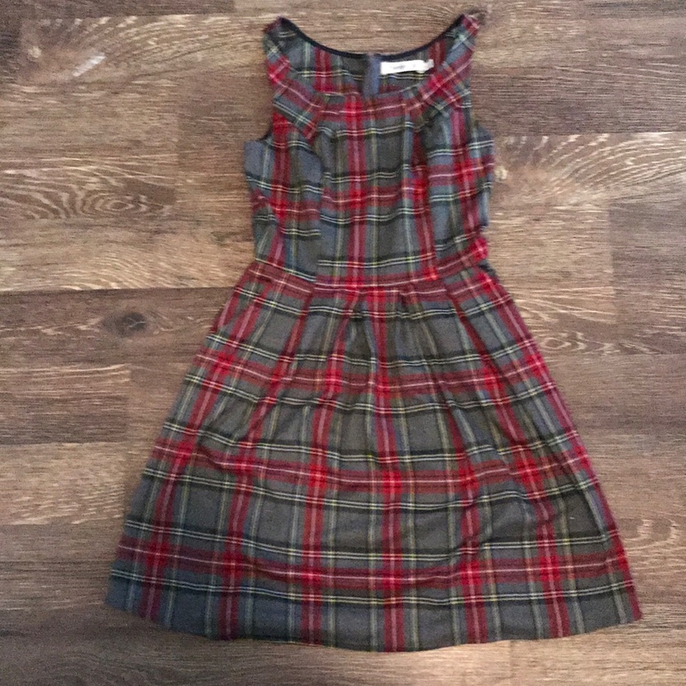 Plaid Fit and Flare Modcloth Dress